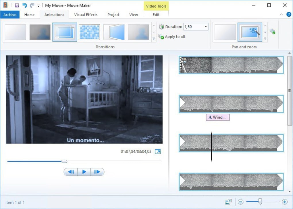 windows movie maker old version 2012 free download